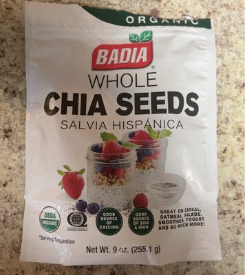 Organic Whole Chia Seeds
