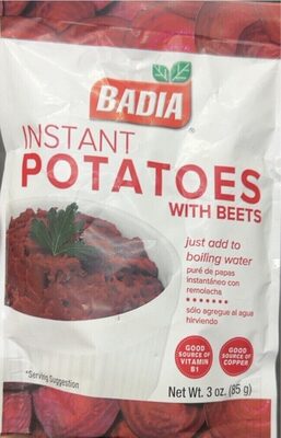 Instant Potatoes With Beets, Beets