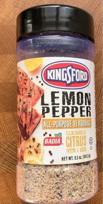 Lemon Pepper All-Purpose Seasoning, Lemon; Pepper