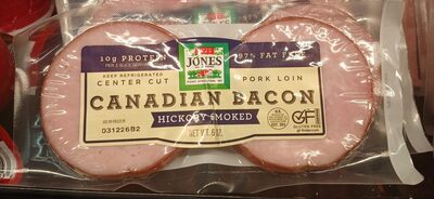 Canadian Sliced Bacon, 10 slices, 6 oz.