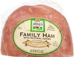 Farm Fresh & Tender Ham, Half Family, Hickory Smoked Ham, Fully Cooked, 2.5 lb.