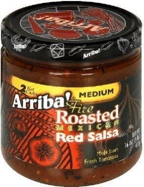 Medium Fire Roasted Mexican Red Salsa, Medium