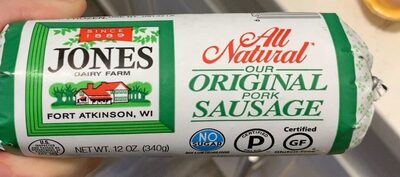 Original Pork Sausage, Original