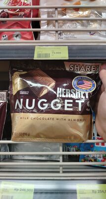 Milk Chocolate Nuggets With Almonds, Milk Chocolate With Almonds