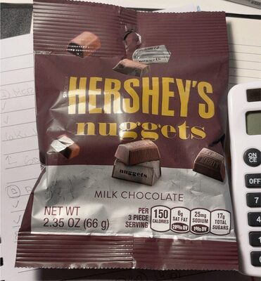 Milk Chocolate Nuggets, Milk Chocolate