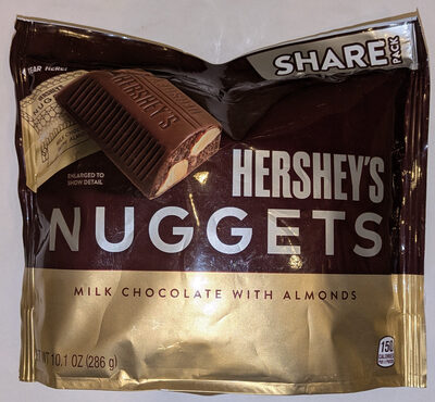 Milk Chocolate With Almonds Nuggets, Milk Chocolate With Almonds