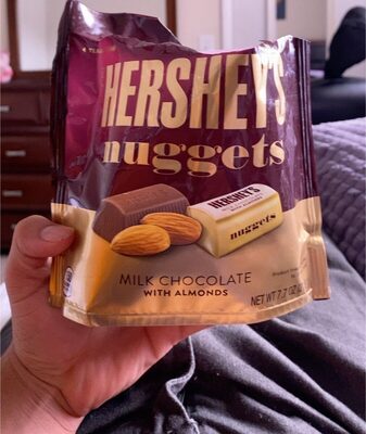 Milk Chocolate Nuggets With Almonds, Milk Chocolate With Almonds