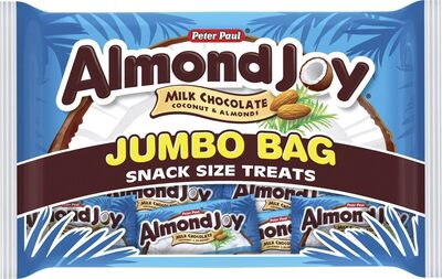 Coconut & Almond Chocolate Snack Size Candy Bar, Coconut & Almond Chocolate