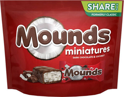 Dark Chocolate & Coconut Miniatures, Dark Chocolate & Coconut