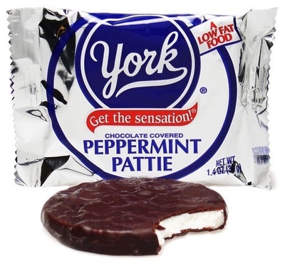 Dark Chocolate Covered Peppermint Patties, Chocolate