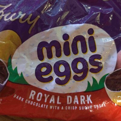 Royal Dark Chocolate With A Crisp Sugar Shell Mini Eggs, Royal Dark Chocolate With A Crisp Sugar Shell