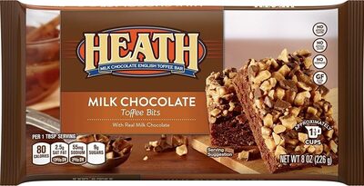 English Toffee Bits Enrobed In Rich Chocolatey Coating, English Toffee