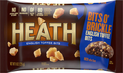 Bits O' Brickle Toffee Bits, Rich Toffee