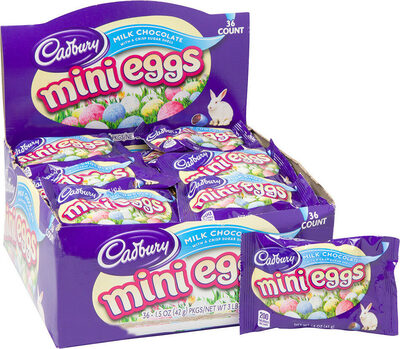 Milk Chocolate With A Crispy Sugar Shell Mini Eggs, Milk Chocolate With A Crispy Sugar Shell