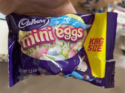 Milk Chocolate With A Crisp Sugar Shell Mini Eggs, Milk Chocolate With A Crisp Sugar Shell
