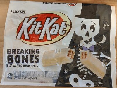 Crisp Wafers In White Creme Breaking Bones, Crisp Wafers In White Creme