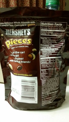 Milk Chocolate Candy With Almonds Pieces, Milk Chocolate With Almonds