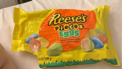 Peanut Butter Candy In A Crunchy Shell Egg Pieces, Peanut Butter