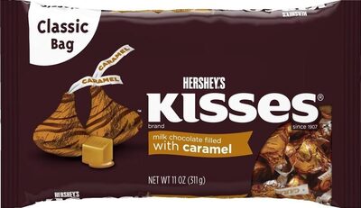 Milk Chocolate Candy Filled With Caramel, Milk Chocolate With Caramel