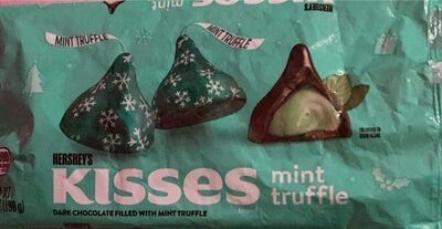Dark Chocolate Filled With Mint Truffle, Dark Chocolate