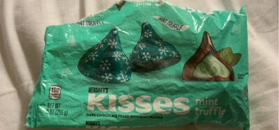 Dark Chocolate Filled With Mint Truffle, Dark Chocolate With Mint Truffle