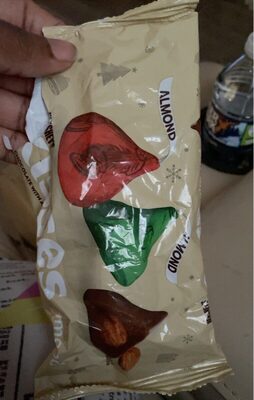 Milk Chocolate Candy With Almonds, Milk Chocolate With Almonds