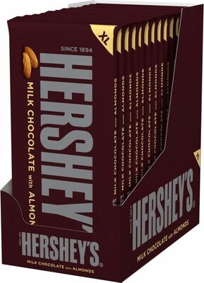 Milk Chocolate Bar With Almonds, Milk Chocolate With Almonds
