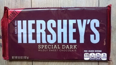 Special Dark Mildly Sweet Chocolate Bar, Special Dark