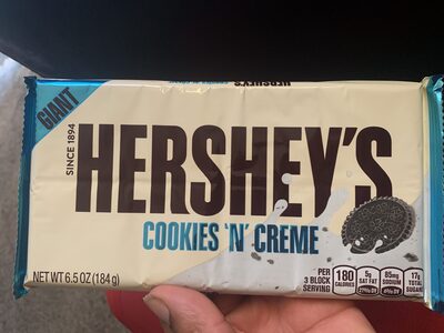 Cookies 'N' Creme Bar, Cookies 'N' Creme