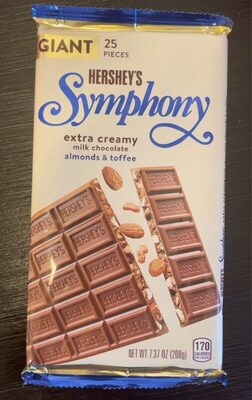 Extra Creamy Milk Chocolate Almonds & Toffee Bars, Extra Creamy Milk Chocolate Almonds & Toffee