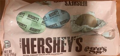 Extra Creamy Solid Milk Chocolate Eggs, Extra Creamy Solid Milk Chocolate