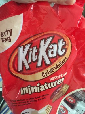 Crisp Wafers In Milk Chocolate, Milk Chocolate, White Creme, Mildly Sweet Dark Chocolate