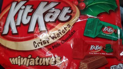 Kitkat, Crisp Wafers In Milk Chocolate