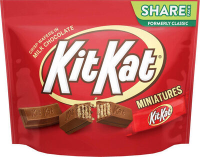 Crisp Wafers In Milk Chocolate Miniatures, Milk Chocolate