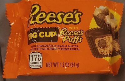 Big Cup Milk Chocolate & Peanut Butter With Reese's Puffs