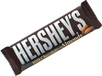 Hersheys Milk Chocolate With Almonds Standard Bar Box