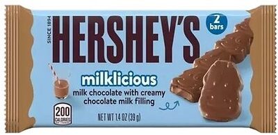 Milklicious With Creamy Chocolate Milk Filling Milk Chocolate Bars