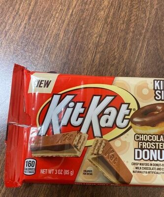 Crisp Wafers In Donut-Flavored Milk Chocolate And Creme, Donut-Flavored Milk Chocolate And Creme