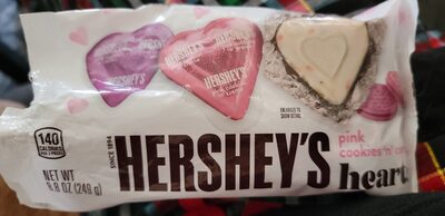 Pink Cookies 'N' Creme Hearts, Pink Cookies 'N' Creme