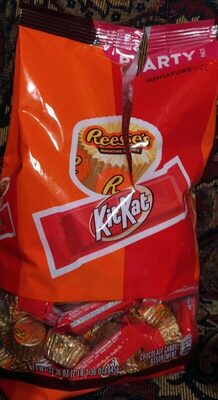 Miniature Size Chocolate Candy Assortment, Peanut Butter