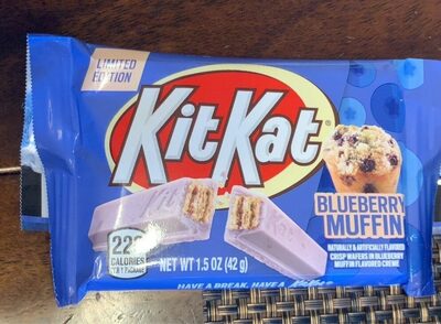 Blueberry Muffin Crisp Wafers, Blueberry; Muffin