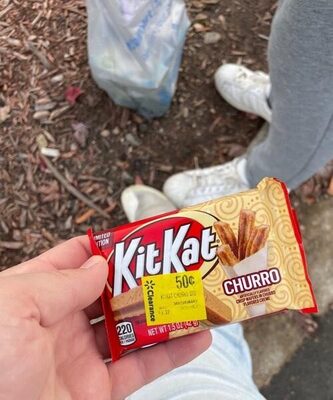 Flavored Creme In Churro Crisp Wafers, Creme