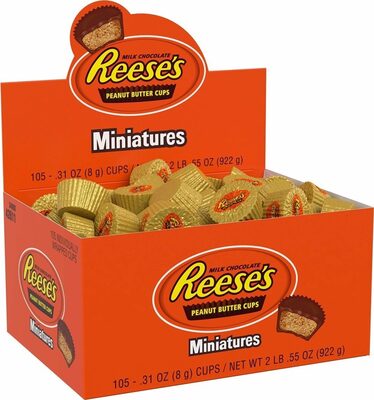 Peanut Butter Cups, Miniatures, Milk Chocolate