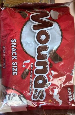 Dark Chocolate Candy & Coconut Snack Size, Dark Chocolate Candy & Coconut