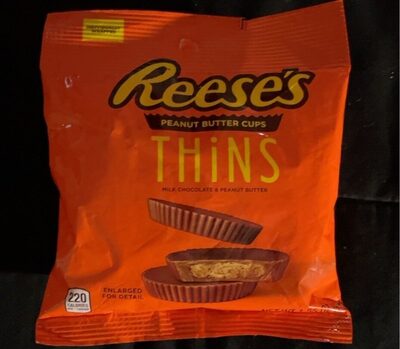 Milk Chocolate Thins Peanut Butter Cups, Milk Chocolate