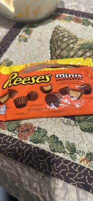 Milk Chocolate Peanut Butter Cups Unwrapped Minis, Milk Chocolate Peanut Butter