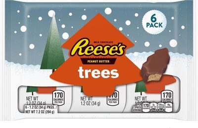 Milk Chocolate & Peanut Butter Trees, Milk Chocolate & Peanut Butter