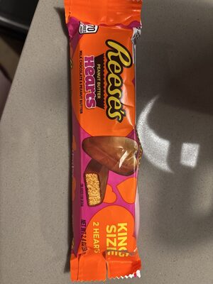 Milk Chocolate & Peanut Butter Hearts, Milk Chocolate & Peanut Butter