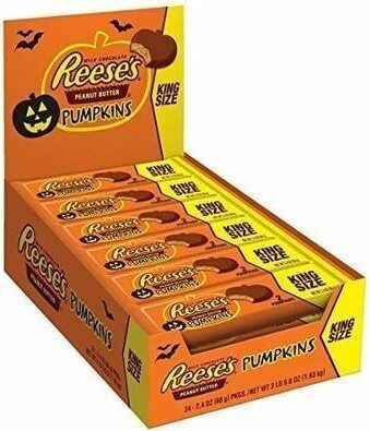Milk Chocolate & Peanut Butter Pumpkins, Milk Chocolate & Peanut Butter
