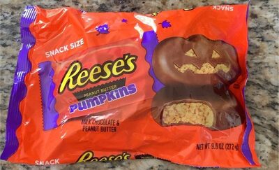Milk Chocolate & Peanut Butter Pumpkins, Milk Chocolate & Peanut Butter